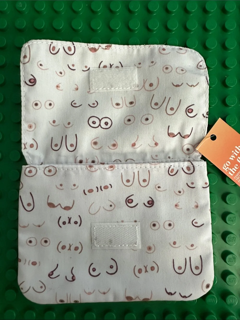 Urban Outfitters Bobbie’s Print 100% Cotton Pouch